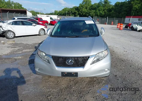 2012 Lexus Rx 350 from USA, damaged, VIN 2T2BK1BA2CC143553